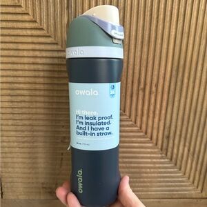 Owala FreeSip Stainless Steel Water Bottle 24oz Frozen Berry